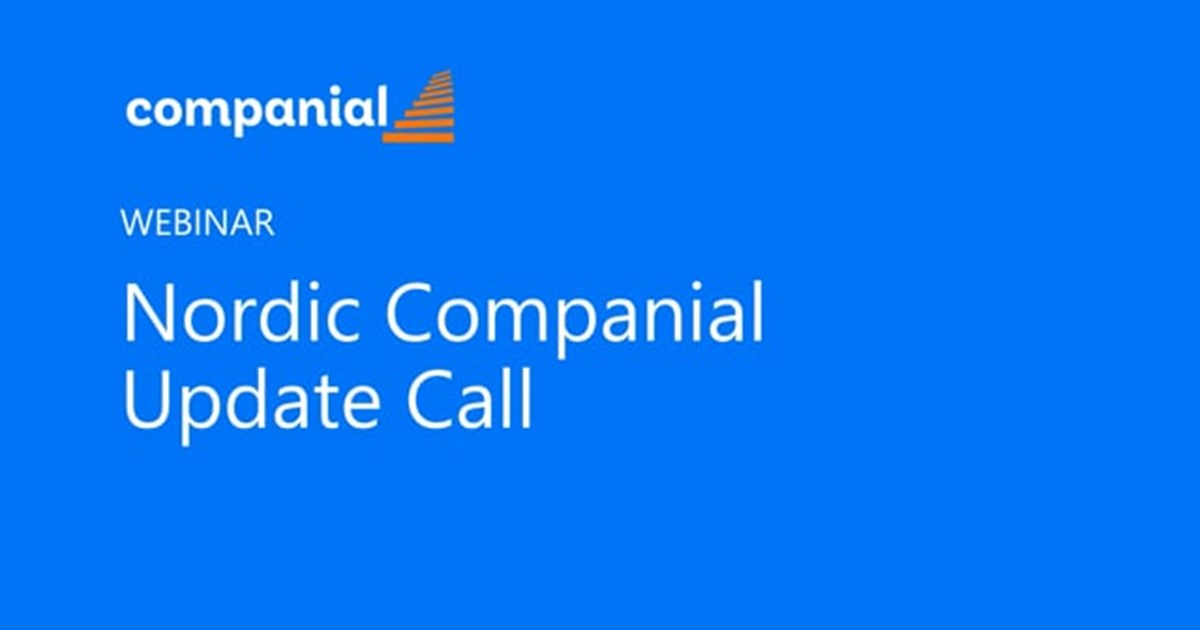 Companial Update Nordic