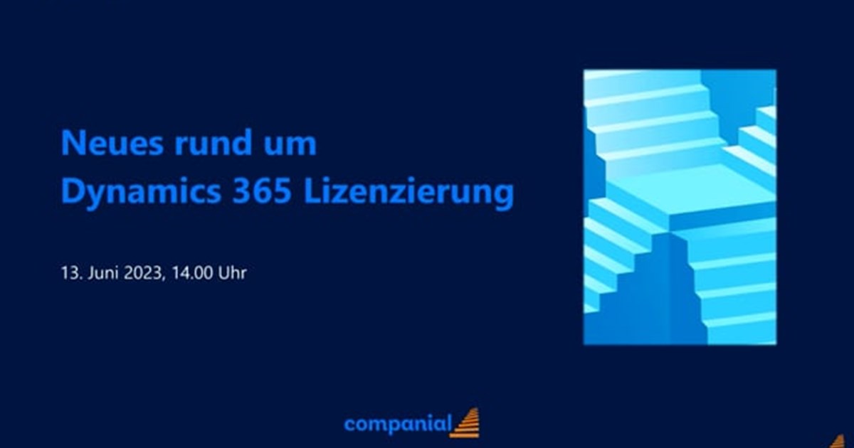 DACH - Neues rund um Dynamics 365 Lizenzierung