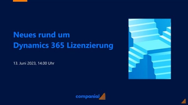 Online video training, DACH - Neues rund um Dynamics 365 Lizenzierung